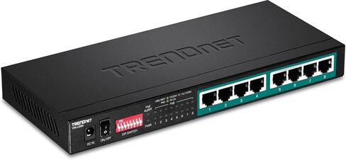 TRENDnet 8-Port Gigabit Long Range Poe+ Switch, TPE-LG80 in Kuwait