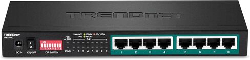 TRENDnet 8-Port Gigabit Long Range Poe+ Switch, TPE-LG80 in Kuwait