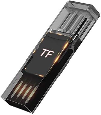 USB A AND USB-C Micro SD Card Reader，USB TYPE C OTG Adapter TF Card Memory Card Reader Camera reader Drive Recorder Video Reader Trail Cam Viewer for Android Tablets/PC/Laptop/FOR Iphone15/PRO/PRO MAX in Kuwait