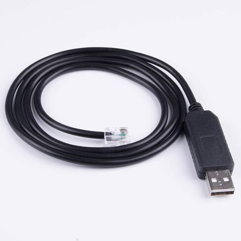 Suamdoen Meade Autostar كابل التحكم في التلسكوب FTDI USB إلى RJ12 6P6C كابل وحدة التحكم التسلسلية لـ Meade LX200 (300 سم، Meade LX200) in Kuwait