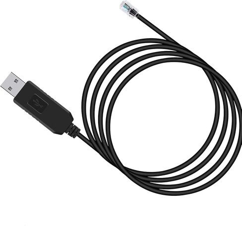 Suamdoen Meade Autostar كابل التحكم في التلسكوب FTDI USB إلى RJ12 6P6C كابل وحدة التحكم التسلسلية لـ Meade LX200 (300 سم، Meade LX200) in Kuwait