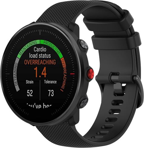 مناسب لساعة Polar Vantage M2 للنساء والرجال، 22 مم سريع الفك من السيليكون البديل وأشرطة المعصم وإكسسوارات السوار مناسبة للساعة الذكية Polar GRIT X/Polar Vantage M in Kuwait