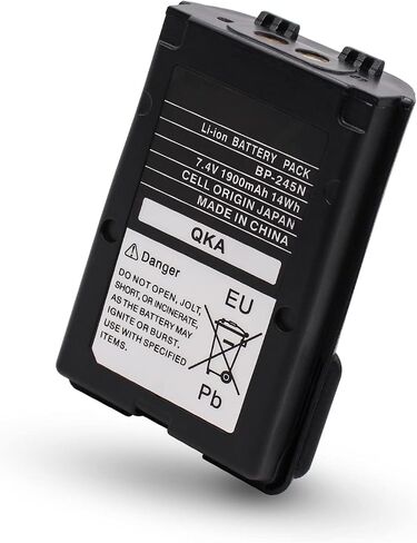 BP-245N 7.4V 1900mAh Li-Ion Battery for Icom IC-M71 IC-M72 IC-M73 Series Marine VHF Two Way radios Replacement Battery BP-245H BP-245 in Saudi Arabia