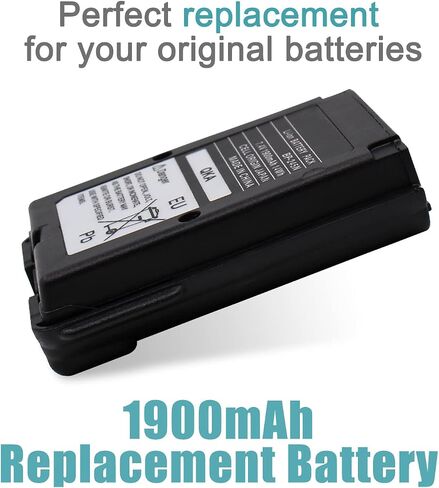 BP-245N 7.4V 1900mAh Li-Ion Battery for Icom IC-M71 IC-M72 IC-M73 Series Marine VHF Two Way radios Replacement Battery BP-245H BP-245 in Saudi Arabia