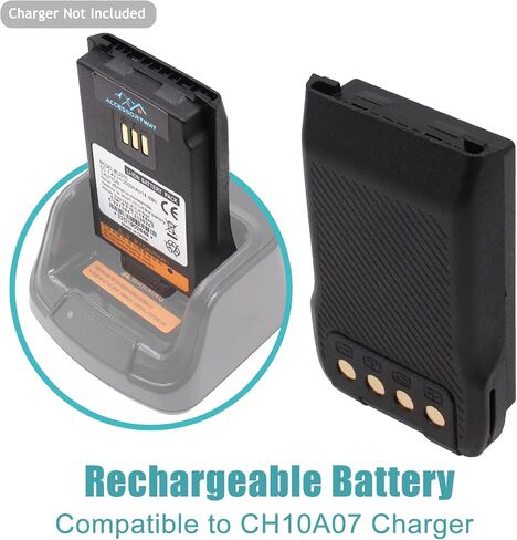 Accessoryway Replacement Hytera PD402i PD412i PD482i PD502i PD562i PD602i Two Way Radio 2000mAh Li-Ion rechargaeble Battery BL2010 BL1504 BL1502 Battery in Saudi Arabia