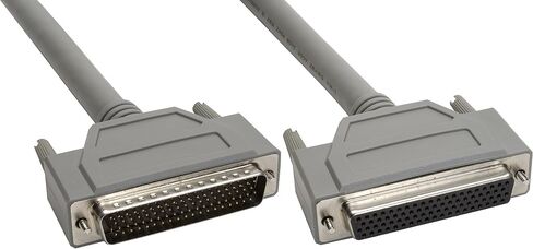 Amphenol CS-DSDHD78MF0-025 كابل 78-Pin HD78 Deluxe D-Sub، محمي، ذكر/أنثى، 25 بوصة، رمادي in Kuwait