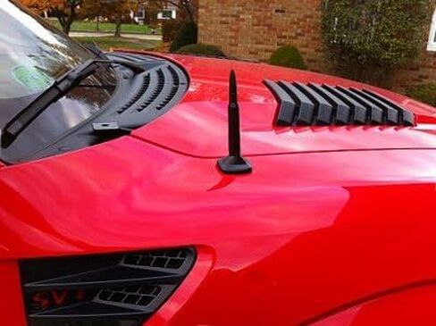 CravenSpeed Bullet Style Stubby Antenna Compatible with Ford Bronco 2021-2023 (Hood-Mounted) | Short Antenna Replacement | Made in The USA in Saudi Arabia