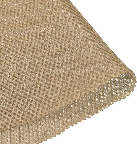 uxcell Light Khaki Speaker Mesh Grill Stereo Fabric Dustproof 0.5x1.45M 20 x 57 inch in Saudi Arabia