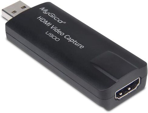MyGica Video Capture Card,HDMI to USB Switch Gaming Capture Recorder Device -HD 4K 30fps,Plug & Play Record to Computer for Game, Streaming, Teaching, Video Conference,Live Broadcasting (USB 2.0) in Kuwait