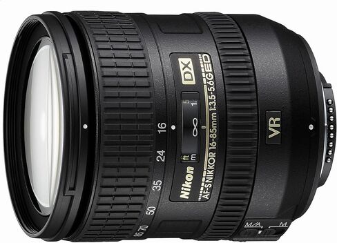 نيكون عدسة نيكور في ار 16 - 85 مم - f/3.5-5.6G AF-S DX ED VR Nikkor in Kuwait