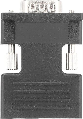 محول Dilwe 1080P HDMI إلى VGA، محول VGA إلى HDMI، محول مزامنة الصوت والفيديو HDMI أنثى إلى VGA ذكر مع كابل صوت 3.5 مم لشاشات أجهزة الكمبيوتر المحمولة in Kuwait