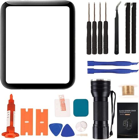 Compatible with Apple Watch Series 2/3 38mm Screen Replacement - Front LED Glass Lens Replacement Repair Kit & Watch Glass Repair (No LCD Screen and Touch Digitizer)(Series 2/3 38mm) in Kuwait