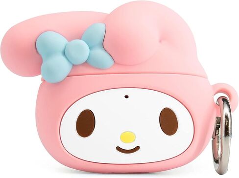 حافظة iFace Hello Kitty & Friends Cute AirPods 3 متوافقة مع AirPods 3rd Gen. - غطاء واقي من السيليكون [يتضمن مشبك حلقة تسلق] [غطاء متوافق مع الشحن اللاسلكي] - كورومي in Kuwait