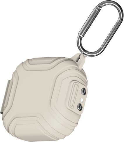 [Secure Lock] Silicone Case for SHOKZ OpenFit Open-Ear True Wireless Bluetooth Headphones Full Body Anti-Scratch Shockproof Protective Cover for SHOKZ OpenFit T910 Earbuds with Keychain (Black) in Kuwait