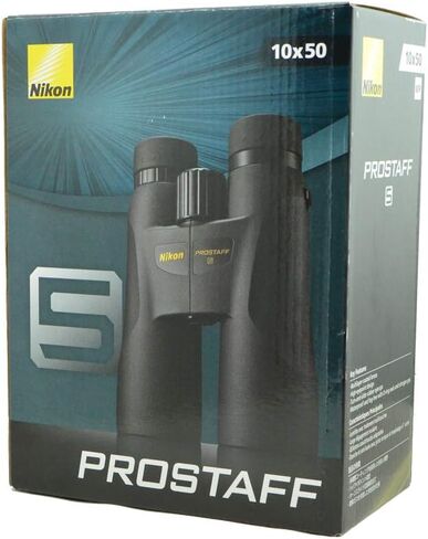 مجموعة مناظير نيكون 7573 PROSTAFF 5 12X50 ملم مع قلم عدسة نيكون وقطعة قماش للتنظيف Lumintrail in Kuwait