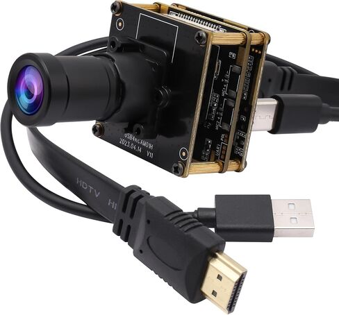 ELP 4K HDMI USB Camera - Wide Angle, 2X Digital Zoom, H.265, 8MP, UVC USB2.0 for Laptop & Monitor in Saudi Arabia