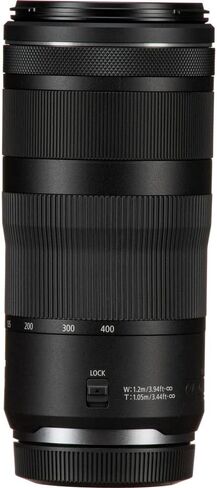 Canon RF 100-400mm f/5.6-8 is USM Lens (5050C002) + Filter Kit + Backpack + 64GB Card + Card Reader + Flex Tripod + Memory Wallet + Cap Keeper + Cleaning Kit + Hand Strap + More (Renewed) in Saudi Arabia