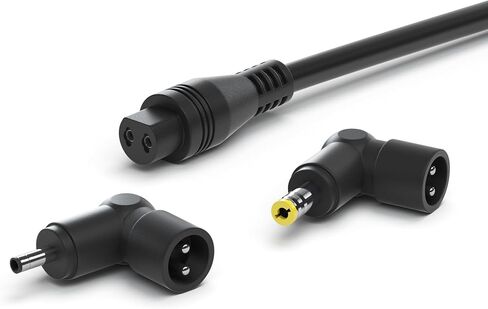 سلك طاقة الكمبيوتر المحمول Pwr لشاحن Acer Aspire: UL مدرج E15 ES1 E1 E5 F5 F15 E 15 1 5 F 5 15 V3 V5 V7 V 3 5 7 R7-571 R3 S3 M3 M5 مزود محول طاقة طويل للغاية للكمبيوتر المحمول in Kuwait