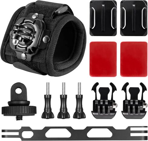 AKASO Action Camera Bike Kit Compatible for EK7000/EK7000 Pro/Brave 4/Brave 4 Pro/Brave 7 LE/Brave 7/Brave 8/V50X/V50 Pro/V50 Elite/GoPro Hero 11 10 9 8 7/DJI/Apexcam Action Camera in Kuwait