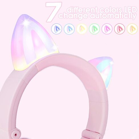 Boys Headphones, Sword Light up Headphone, Kids Bluetooth Headphones Wireless for Boys Girls Toddler Amazon Fire Tablet/Laptop/Pad/Schoo (Black Sword) in Kuwait