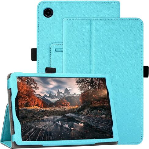 حافظة JKhandy لجهاز TCL TAB 8 LE موديل 9137W إصدار 2023، (لا تناسب TCL Tab 8 الموديل: 9038S)، غطاء تابلت جلدي واقٍ مع حامل قلم رصاص، أسود in Kuwait