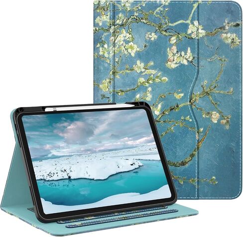 حافظة جلدية OKP لجهاز iPad A16 الجيل الحادي عشر/العاشر مقاس 11/10.9 بوصة 2025/2022 in Kuwait