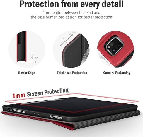 Antbox Case for iPad Pro 12.9'' 6th/5th/4th/3rd Generation, Brown in Kuwait