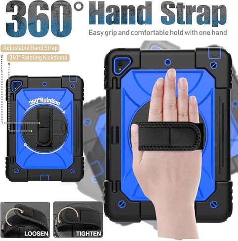 BMOUO Case for iPad 6th/5th Generation Case (9.7 inch, 2018/2017), Black in Kuwait