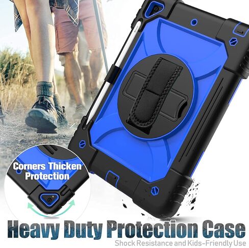 BMOUO Case for iPad 6th/5th Generation Case (9.7 inch, 2018/2017), Black in Kuwait