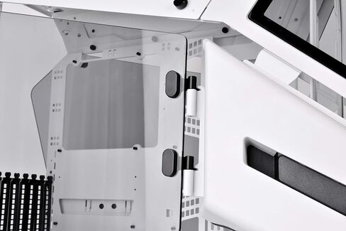 Thermaltake AH T200 Helicopter Styled Open Frame Tempered Glass Swing Door USB3.1 (Gen.2) Type-C m-ATX Micro Case CA-1R4-00S1WN-00, Black in Saudi Arabia