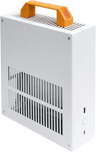 حافظة صغيرة SGPC Itx - K39 (فولاذ)، مصدر طاقة 1U، منفذ I/O أمامي USB ومنفذ Type-C، يمكن تركيب مقبضين، لوحة تهوية - 2 لوح جانبي من الصلب و1 أكريليك / حافظة SFF سعة 5 لتر in Kuwait