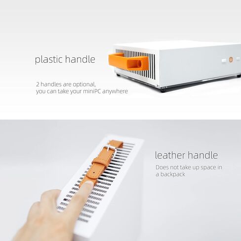 حافظة صغيرة SGPC Itx - K39 (فولاذ)، مصدر طاقة 1U، منفذ I/O أمامي USB ومنفذ Type-C، يمكن تركيب مقبضين، لوحة تهوية - 2 لوح جانبي من الصلب و1 أكريليك / حافظة SFF سعة 5 لتر in Kuwait