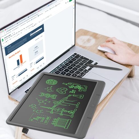 تابلت كتابة LCD مقاس 15 بوصة، لوحة رسم كبيرة قابلة للمسح مع قلم، هدية لوح رسم إلكتروني للكتابة اليدوية للبالغين، لوحة كتابة قابلة لإعادة الاستخدام لمذكرات مكتب العمل والمدرسة المنزلية in Kuwait