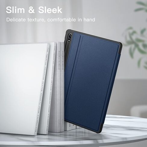 JETech Folio Case for Samsung Galaxy Tab S8/S7 11" (2022/2020), Black in Saudi Arabia