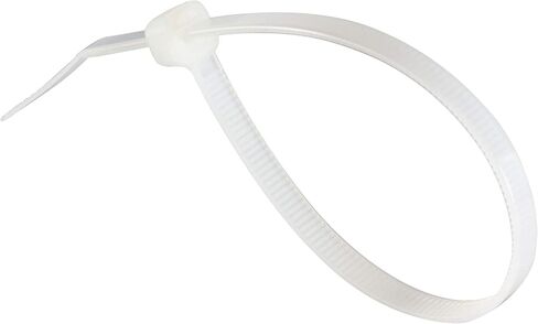 ربطات عنق من PINKJOY مقاس 8 بوصة (500 حزمة)، قوة شد 40 رطل، أربطة سلكية للاستخدام الداخلي والخارجي، روابط كابل (أسود) in Kuwait