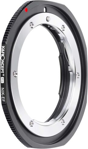 K&F Concept Lens Mount Adapter, Olympus OM Lens to EF Camera for 1D, 1DS, Mark II, III, IV, 5D, Mark II, 7D, 40D, 50D, 60D, 70D, Digital Rebel T2i, T3, T3i, T4i, T5i, SL1 in Saudi Arabia