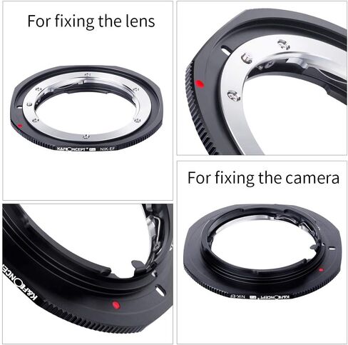K&F Concept Lens Mount Adapter, Olympus OM Lens to EF Camera for 1D, 1DS, Mark II, III, IV, 5D, Mark II, 7D, 40D, 50D, 60D, 70D, Digital Rebel T2i, T3, T3i, T4i, T5i, SL1 in Saudi Arabia