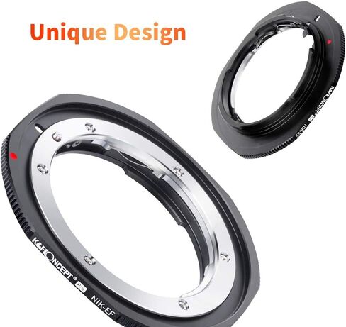 K&F Concept Lens Mount Adapter, Olympus OM Lens to EF Camera for 1D, 1DS, Mark II, III, IV, 5D, Mark II, 7D, 40D, 50D, 60D, 70D, Digital Rebel T2i, T3, T3i, T4i, T5i, SL1 in Saudi Arabia