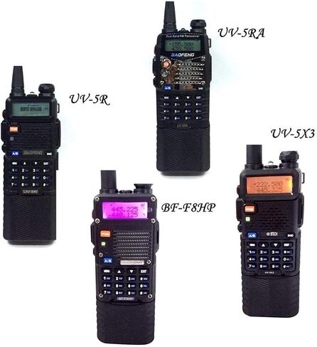 KCTIN Replacement Battery with USB Charging Cable for Baofeng (7.4V 3800mAh BL-5) Walkie Talkies BF-F8HP UV-5R UV5R Plus UV-5RTP UV-5RB BF-F8 BF-F8+ (2 Packs) in Saudi Arabia