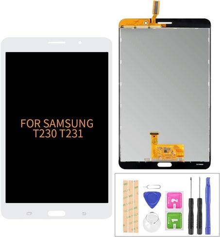A-MIND for Samsung Galaxy Tab A7 10.4 Screen Replacement Touch Screen Digitizer SM-T500 SM-T505 LCD Display Full Assembly Repair Kits,with Screen Protector+Tools (White) in Kuwait