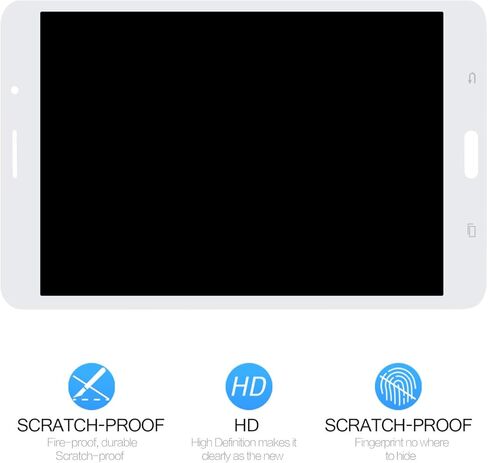 A-MIND for Samsung Galaxy Tab A7 10.4 Screen Replacement Touch Screen Digitizer SM-T500 SM-T505 LCD Display Full Assembly Repair Kits,with Screen Protector+Tools (White) in Kuwait