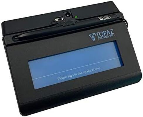 أنظمة توباز - T-S460-BT2-R SigLite T-S460-BT2-R لوحة توقيع لاسلكية بلوتوث - 4.40 × 1.40 منطقة نشطة - 410 نقطة في البوصة in Kuwait
