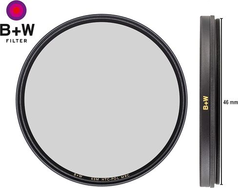 B + W Circular Polarizer Kaesemann - Standard Mount (F-PRO), HTC, 16 Layers Multi-Resistant Coating, Photography Filter, 40.5 x 0.5 mm in Saudi Arabia