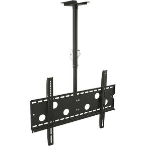 Mount-It Dual TV Ceiling Mount Rotating and Tilting Double TV Ceiling Mount for Samsung, Sony, LG, Sharp,Vizio, Haier, Toshiba, Sharp, Element, 32, 40, 42, 48, 50, 55, 60, 65, 70, 75 Inch TVs,Black