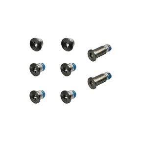 ChenGong - Silver Screws 8PCS 1 Set Bottom Case Screws Pentalobe P5 923-00414 Replacement Compatible with MacBook Retina 12" A1534 2015 2016 2017 (Silver) in Saudi Arabia