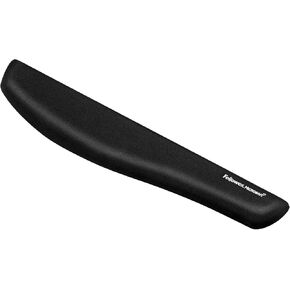 Fellowes PlushTouch Foam Keyboard Wrist Rest with MICROBAN - Black (9252101) in Kuwait