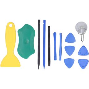 Orenic Electronics Repair Tool Kit, Plastic Spudger Opening Prying Bar, Triangular Sheet, Suction Cup, Opening Prying Bar, Electronic Repair Kit for Cellphone, Phone, Laptop, Tablet Screen Repairs in Kuwait