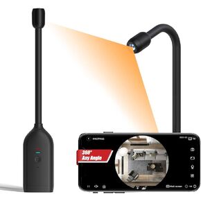 FINSUI كاميرا تجسس واي فاي كاميرا خفية 1080P HD كاميرات تجسس صغيرة لأمن المنزل سهلة الاستخدام لاسلكية داخلية أصغر كاميرا مربية مع كشف الحركة لمراقبة المكاتب المنزلية in Kuwait