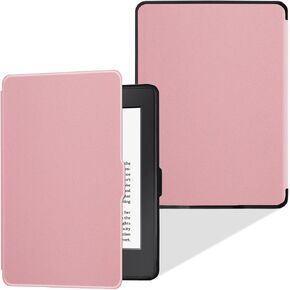 Slim Case for Kindle Paperwhite 5th/6th/7th Generation (Model No. EY21 & DP75SDI) - Lightweight PU Leather Folio Cover with Auto Sleep/Wake (Classic Black) in Kuwait