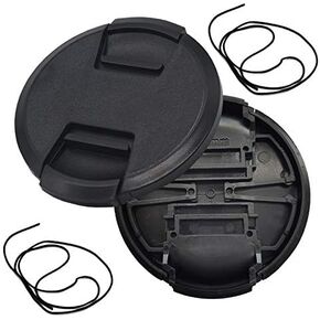 82mm Lens Cap for Sony FE 24-70mm f/2.8 for a7RV IV-2PCs | 82mm Lens Cover, for Sony FE 16-35mm f/2.8, a7IV, a7V, for Nikkor Z 24-70mm f/2.8, Z9, Center Pinch in Saudi Arabia